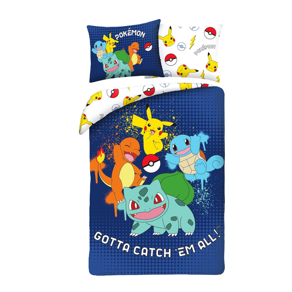 Pokémon parure de lit Ver. 10 140 x 200 cm / 70 x 90 cm