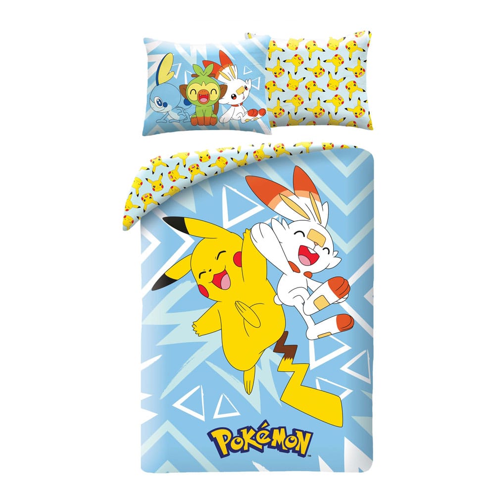 Pokémon parure de lit Ver. 4 140 x 200 cm / 70 x 90 cm