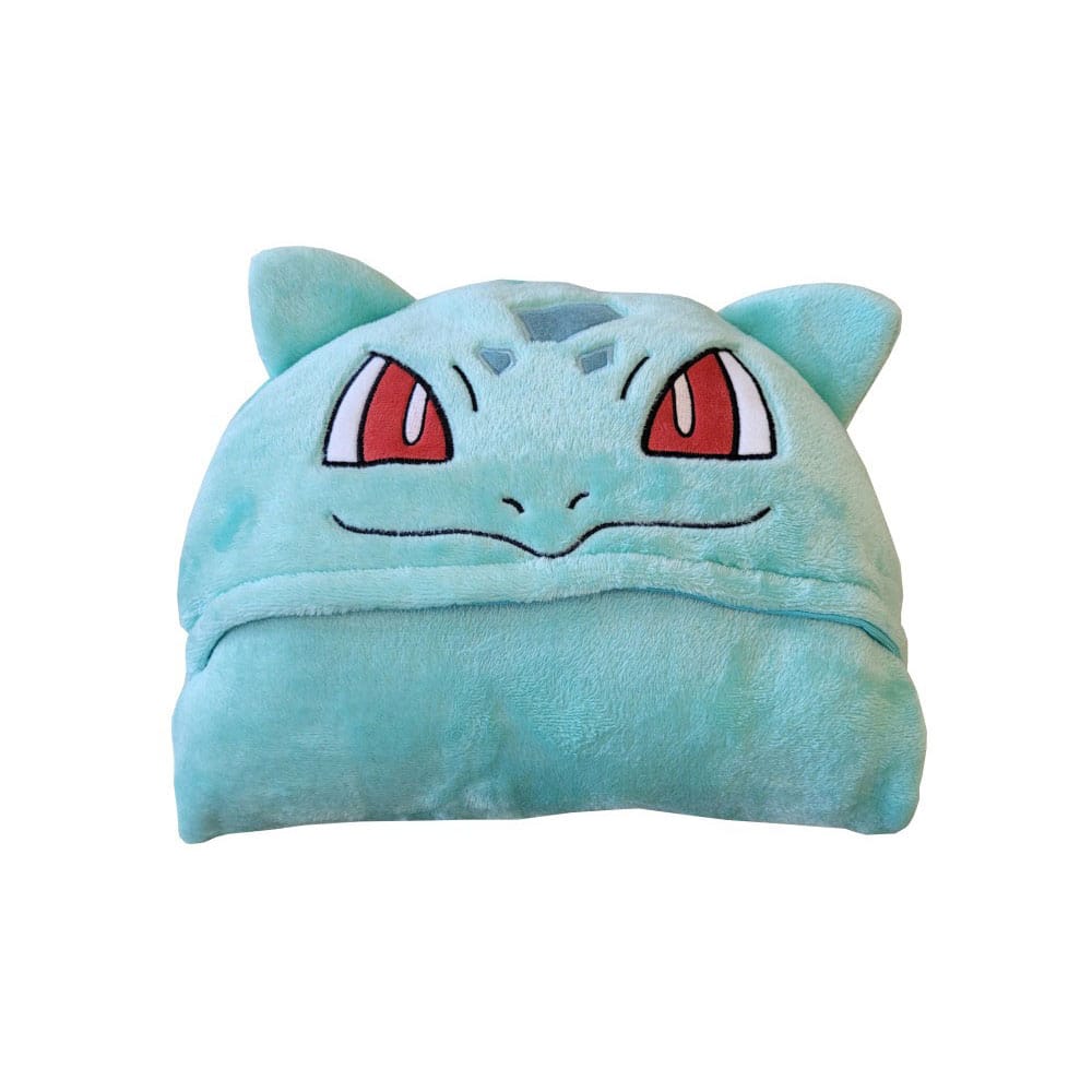 Pokémon Coral couverture à capuche Bulbizarre 120 x 150 cm