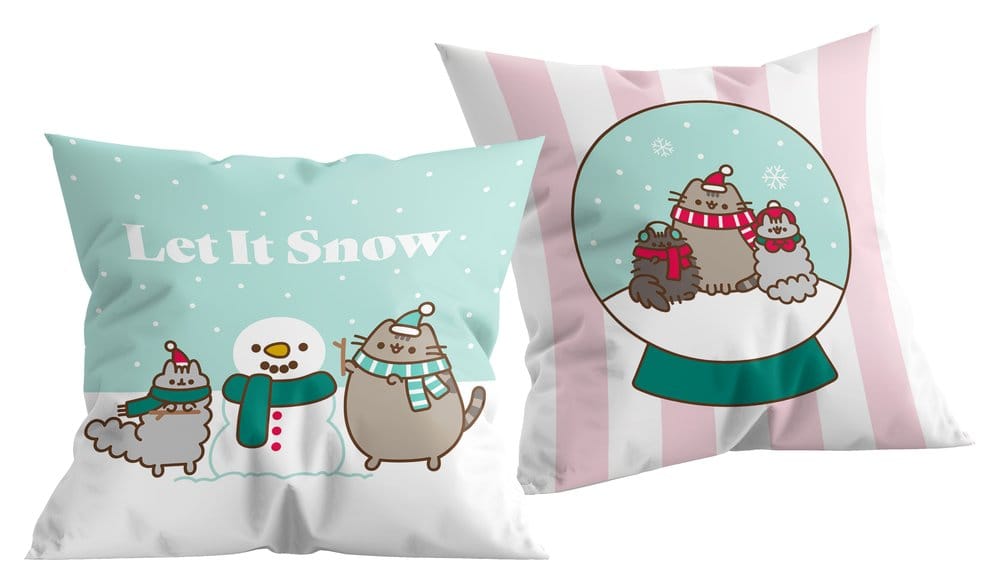 Pusheen Coussin Let it Snow 40x40 cm