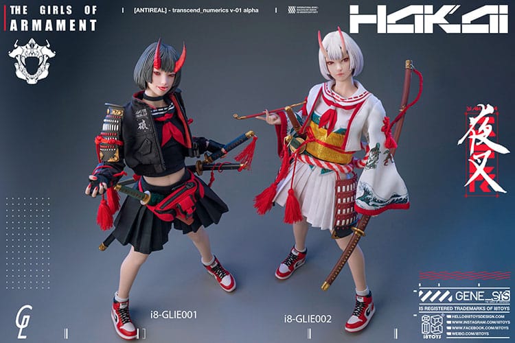 Original Character i8Toys x Gharliera figurine 1/6 The Girls of Armament Rirua Ookami 28 cm
