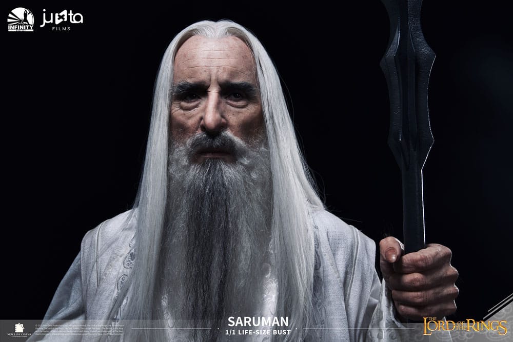 Le Seigneur des Anneaux buste 1/1 Saruman 110 cm