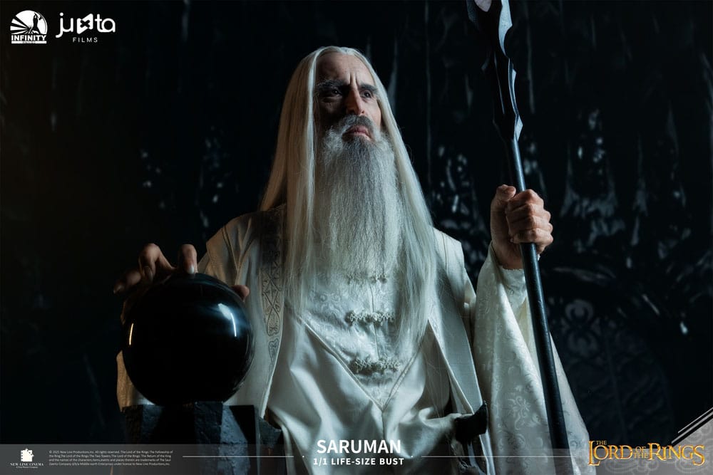 Le Seigneur des Anneaux buste 1/1 Saruman 110 cm