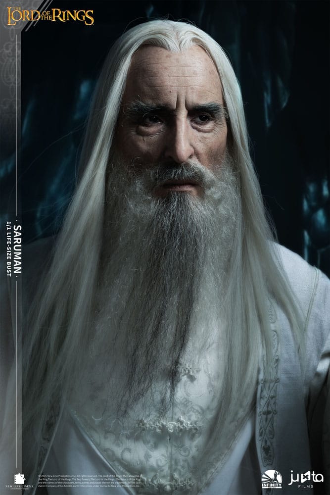 Le Seigneur des Anneaux buste 1/1 Saruman 110 cm