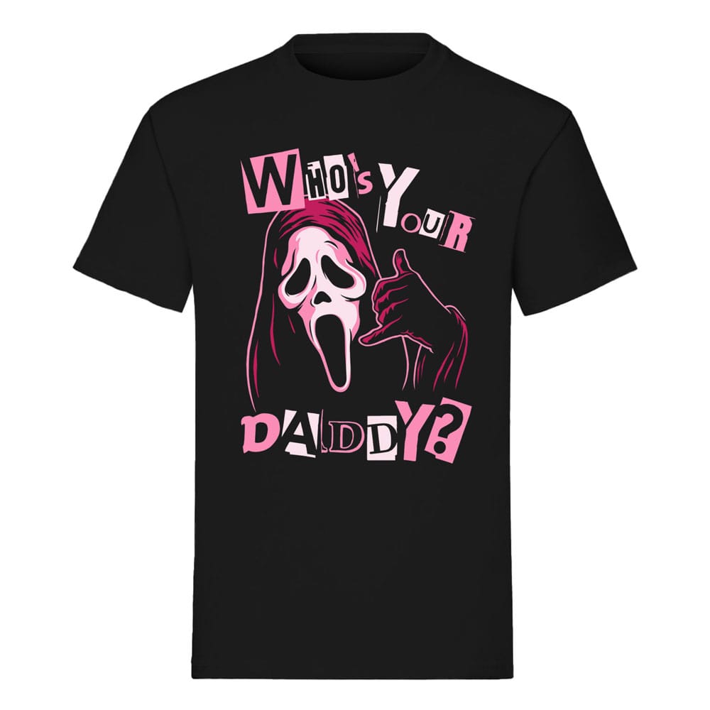 Scream T-Shirt Ghost Face Who's Your Daddy (M)
