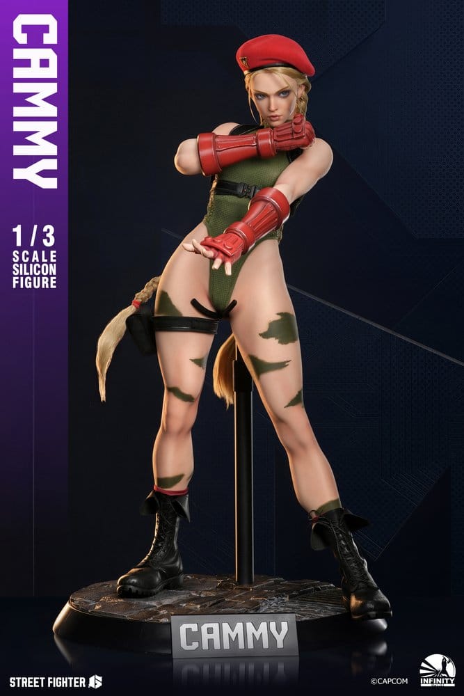 Street Fighter 6 figurine en silicone 1/3 Cammy 65 cm