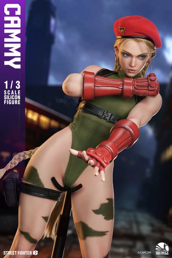 Street Fighter 6 figurine en silicone 1/3 Cammy 65 cm