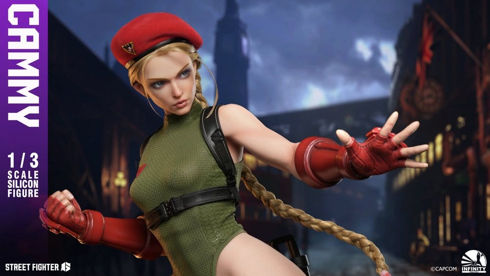 Street Fighter 6 figurine en silicone 1/3 Cammy 65 cm