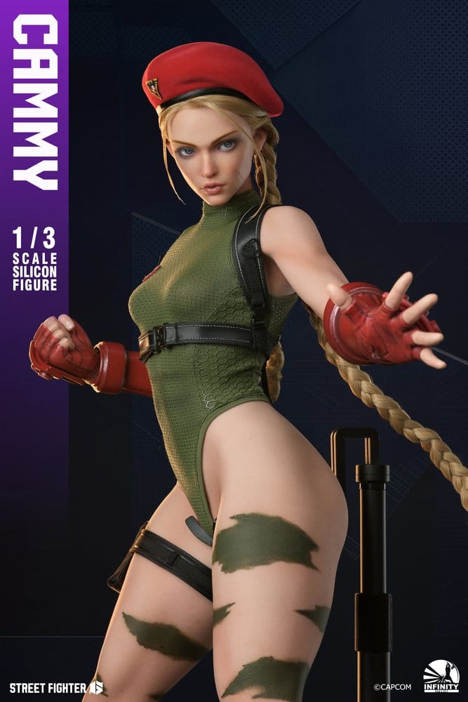 Street Fighter 6 figurine en silicone 1/3 Cammy 65 cm