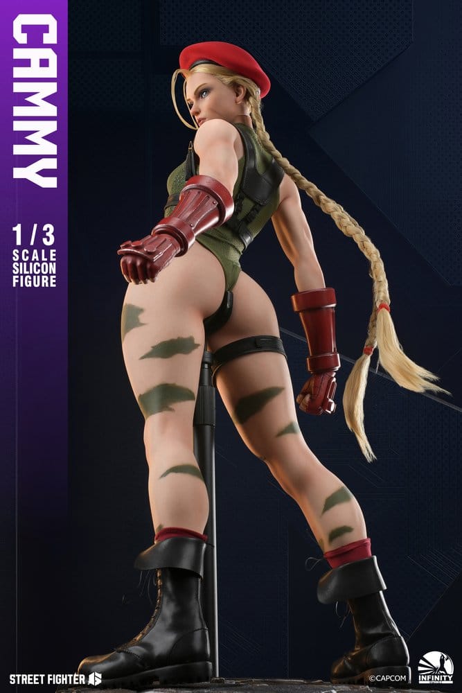 Street Fighter 6 figurine en silicone 1/3 Cammy 65 cm