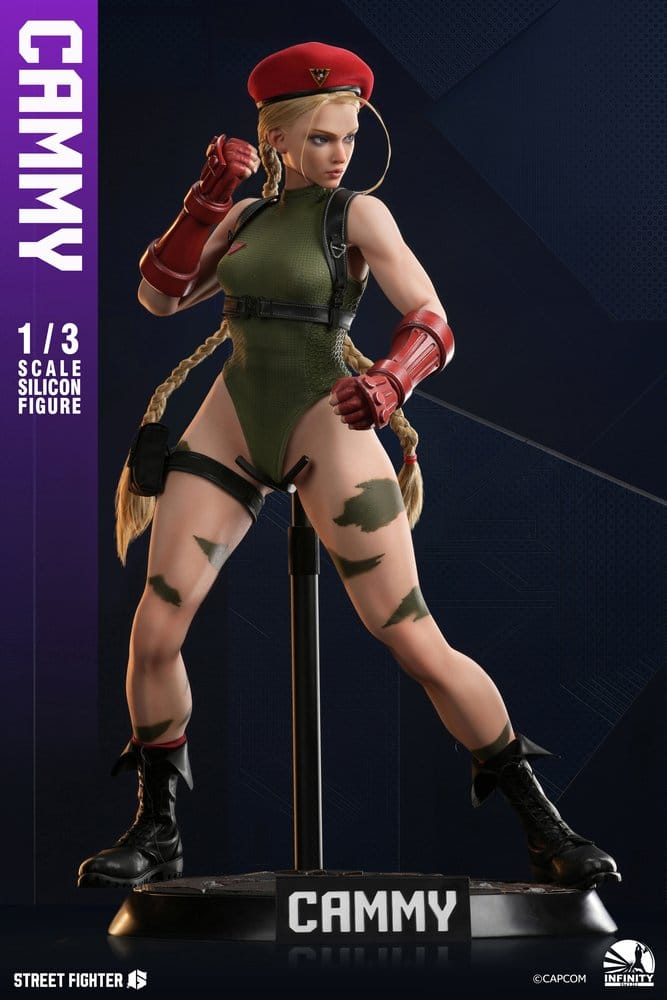 Street Fighter 6 figurine en silicone 1/3 Cammy 65 cm