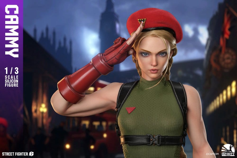 Street Fighter 6 figurine en silicone 1/3 Cammy 65 cm