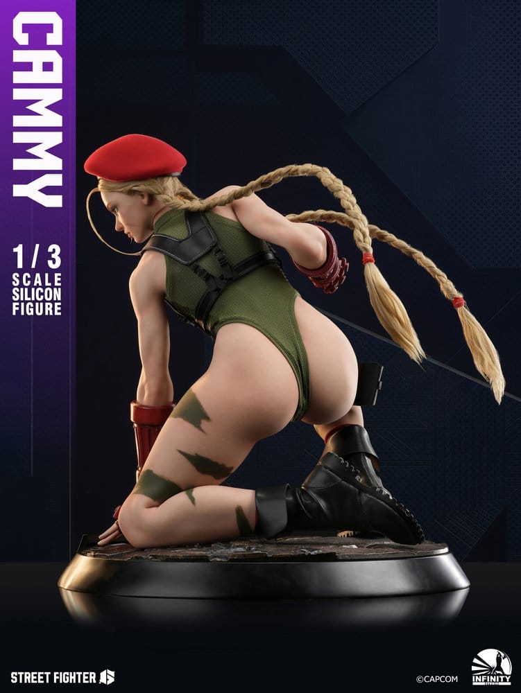 Street Fighter 6 figurine en silicone 1/3 Cammy 65 cm