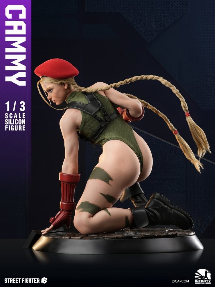 Street Fighter 6 figurine en silicone 1/3 Cammy 65 cm