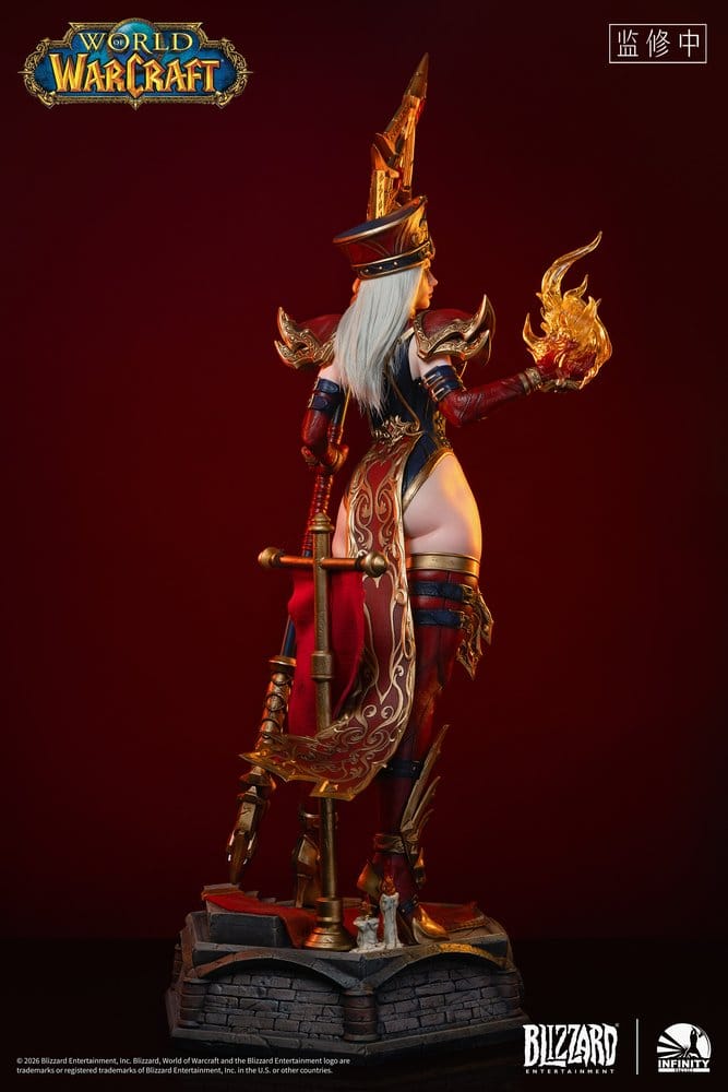 World of Warcraft Statue en Silicone 1/3 Sally Whitemane 108 cm