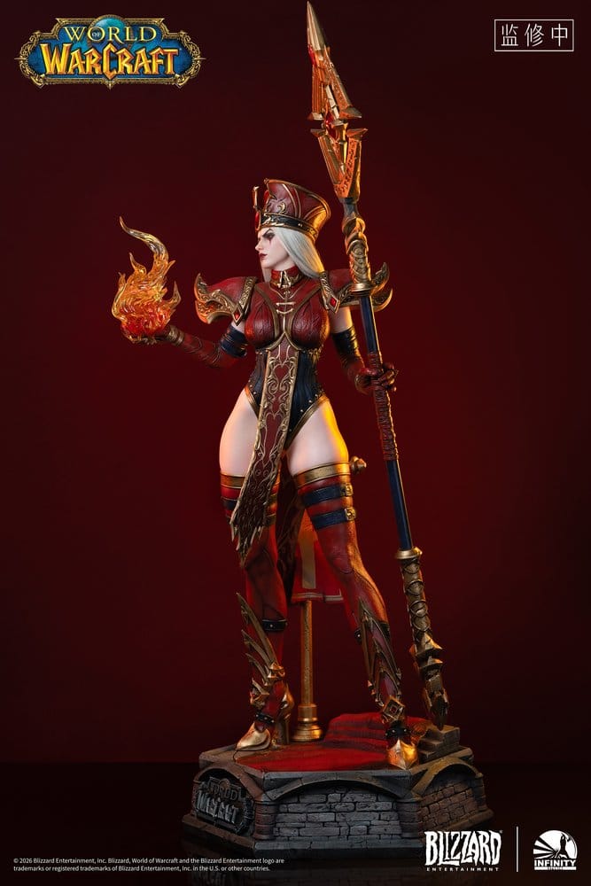World of Warcraft Statue en Silicone 1/3 Sally Whitemane 108 cm