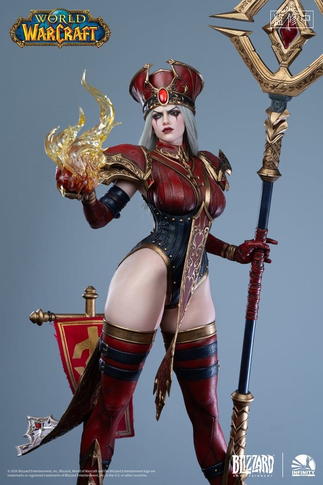 World of Warcraft Statue en Silicone 1/3 Sally Whitemane 108 cm