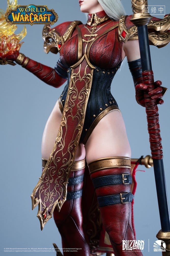 World of Warcraft Statue en Silicone 1/3 Sally Whitemane 108 cm
