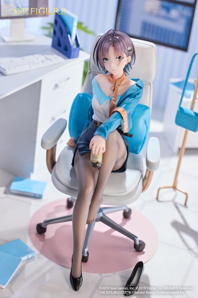 Idolmaster Shiny Colors x Mahjong Soul statuette PVC 1/7 Asakura Tooru Leisurely Grace Ver. 21 cm
