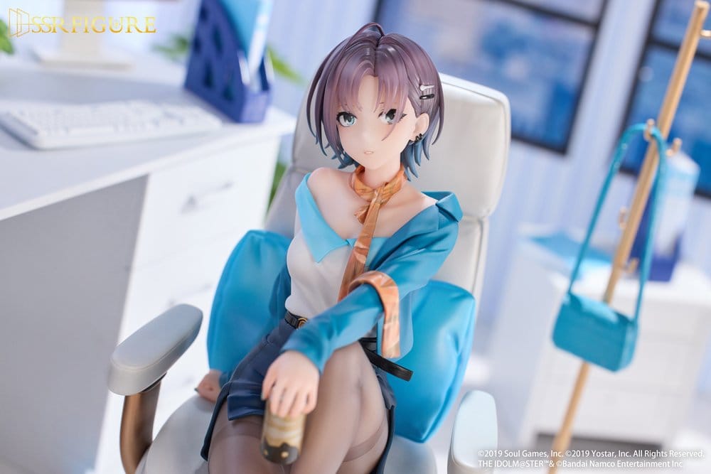 Idolmaster Shiny Colors x Mahjong Soul statuette PVC 1/7 Asakura Tooru Leisurely Grace Ver. 21 cm