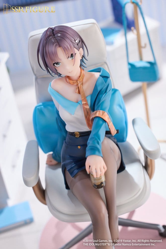 Idolmaster Shiny Colors x Mahjong Soul statuette PVC 1/7 Asakura Tooru Leisurely Grace Ver. 21 cm