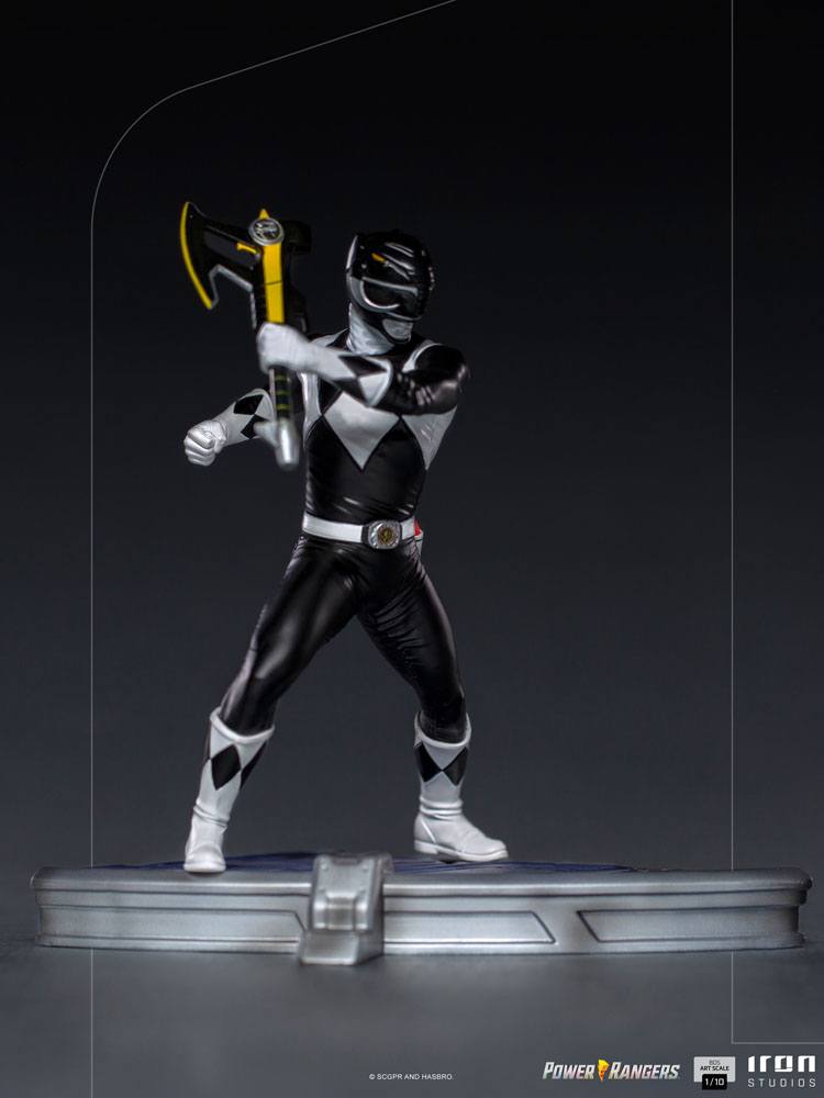 Power Rangers statuette 1/10 BDS Art Scale Black Ranger 17 cm