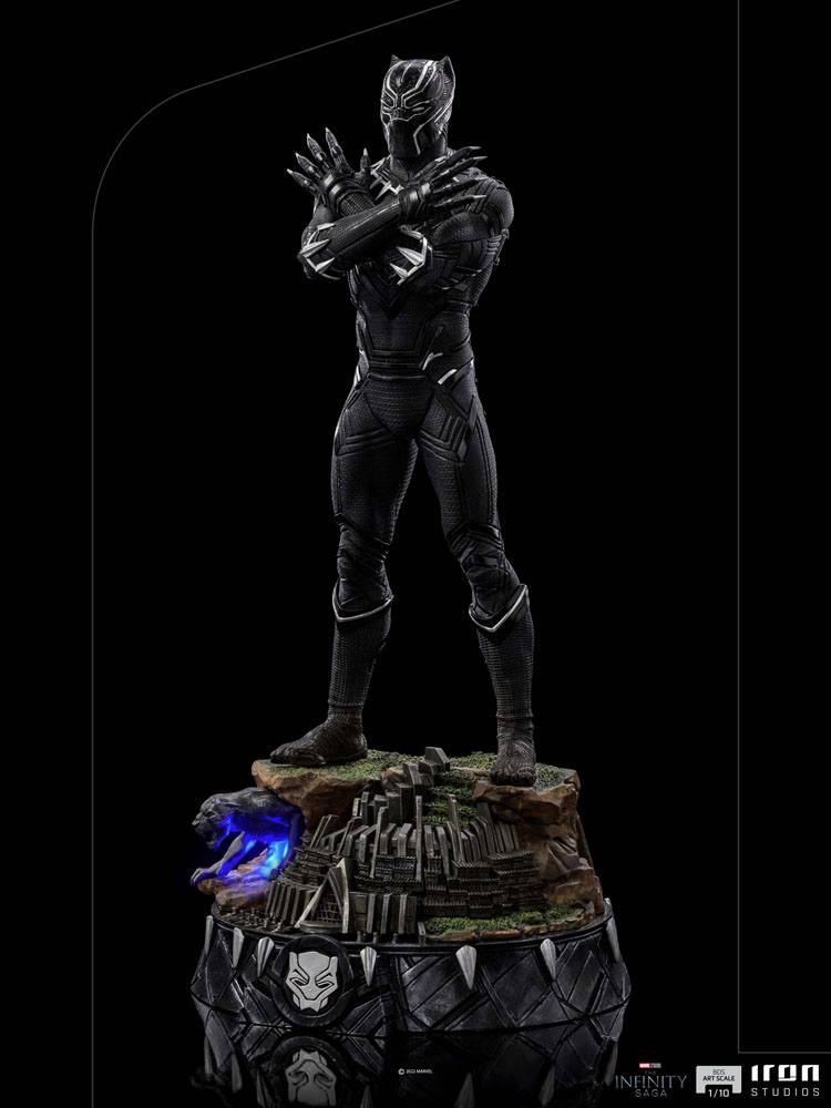 The Infinity Saga statuette Art Scale 1/10 Black Panther Deluxe 25 cm