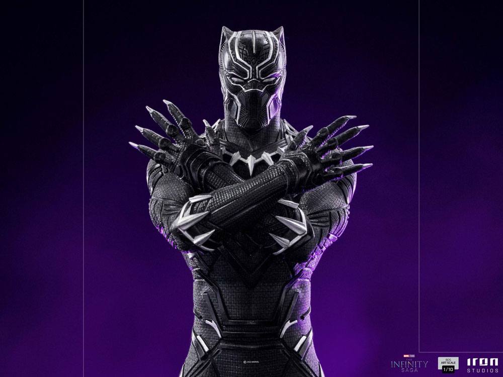 The Infinity Saga statuette Art Scale 1/10 Black Panther Deluxe 25 cm