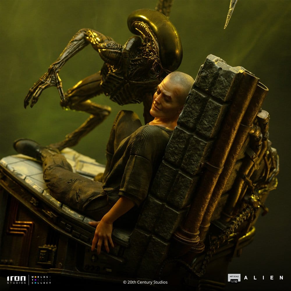 Alien 3 statuette 1/10 Art Scale Ellen Ripley and Dog Alien 23 cm