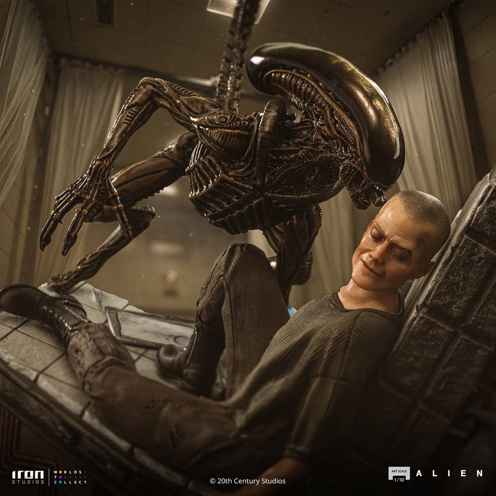Alien 3 statuette 1/10 Art Scale Ellen Ripley and Dog Alien 23 cm