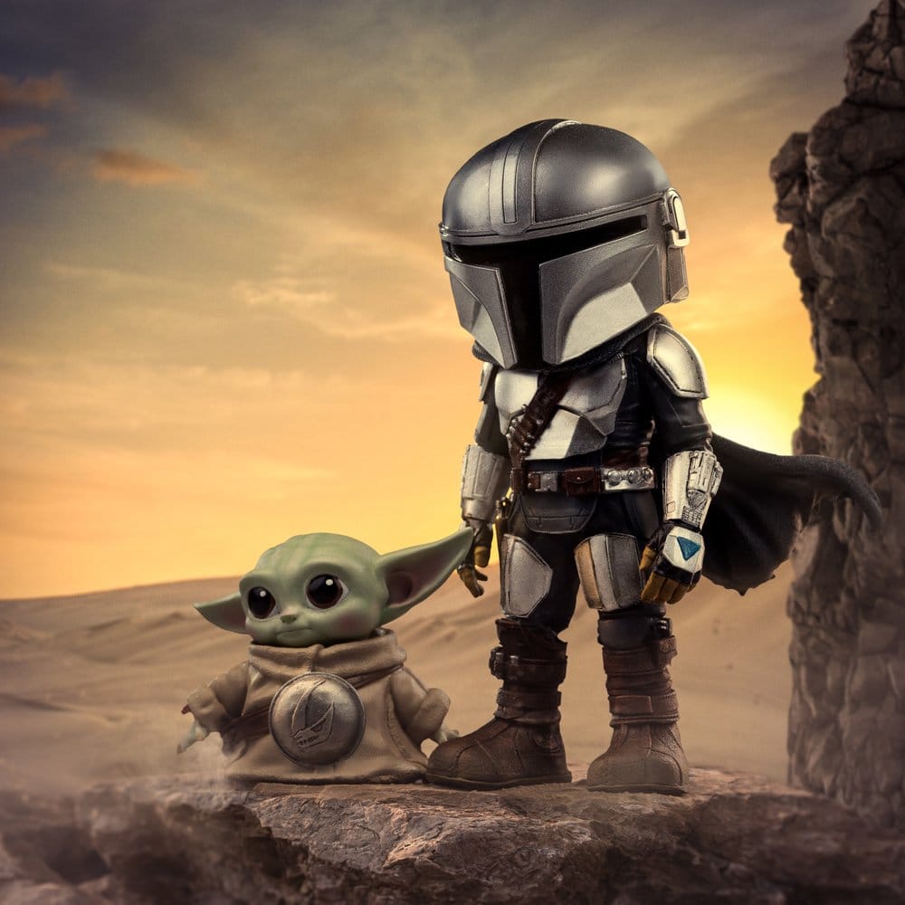 The Mandalorian & Grogu MiniCo figurine The Mandalorian and Grogu