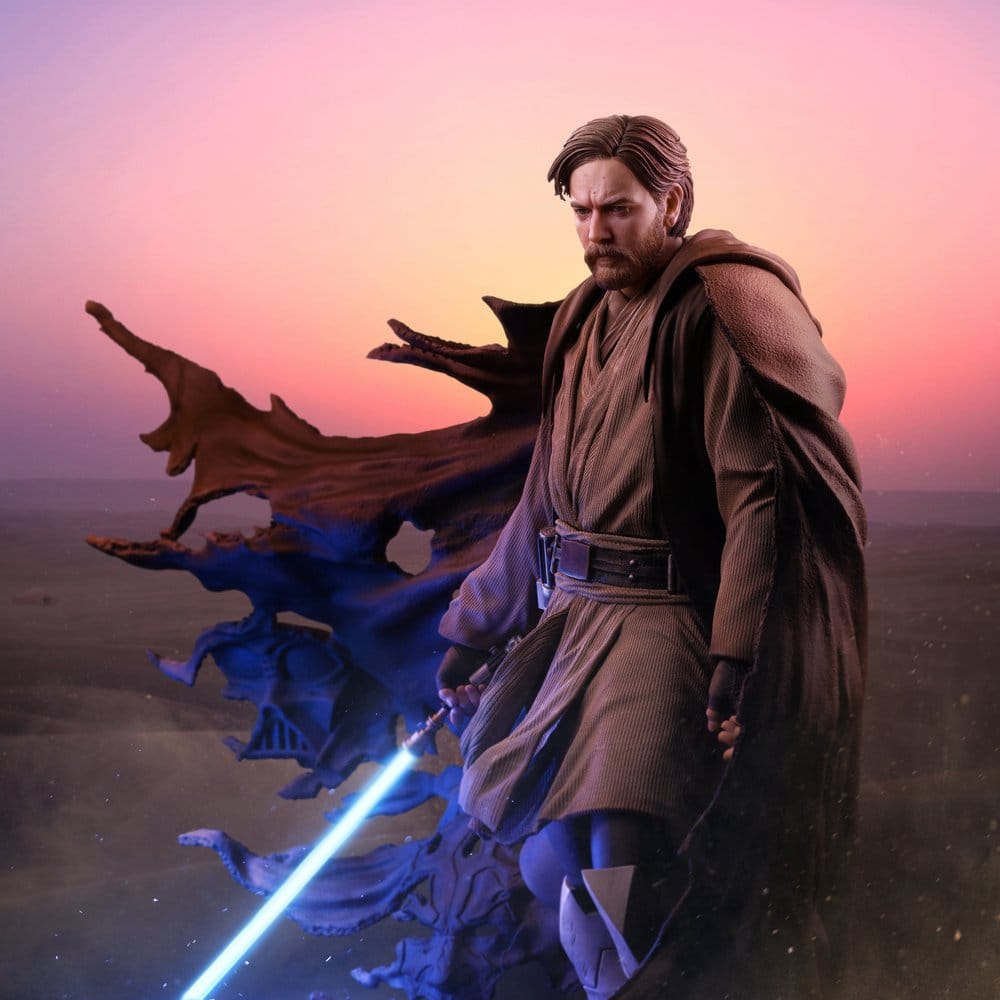 Star Wars statuette Legacy Replica 1/4 Obi-Wan Signatures 66 cm