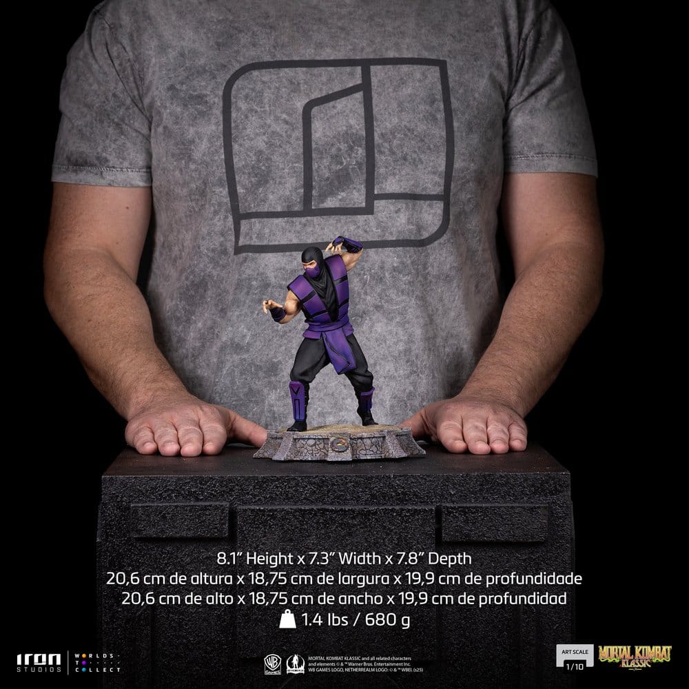 Mortal Kombat statuette 1/10 Art Scale Rain heo exclusive 21 cm