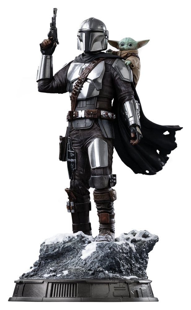 The Mandalorian & Grogu statuette 1/10 Art Scale The Mandalorian and Grogu 25 cm