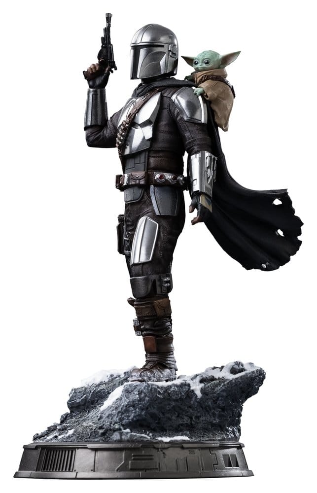 The Mandalorian & Grogu statuette 1/10 Art Scale The Mandalorian and Grogu 25 cm