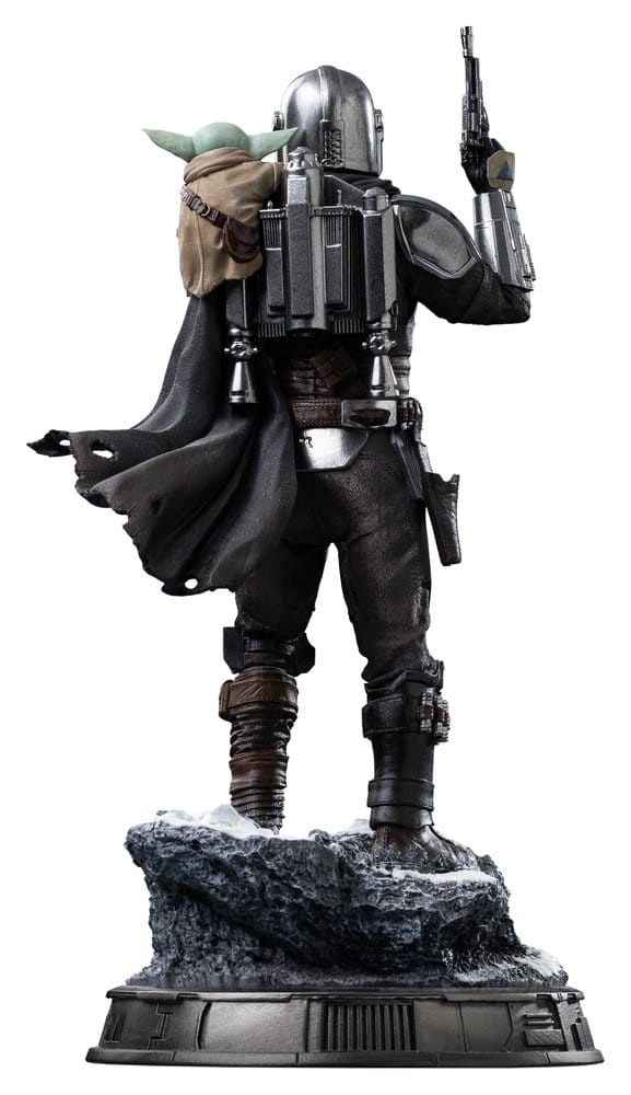 The Mandalorian & Grogu statuette 1/10 Art Scale The Mandalorian and Grogu 25 cm