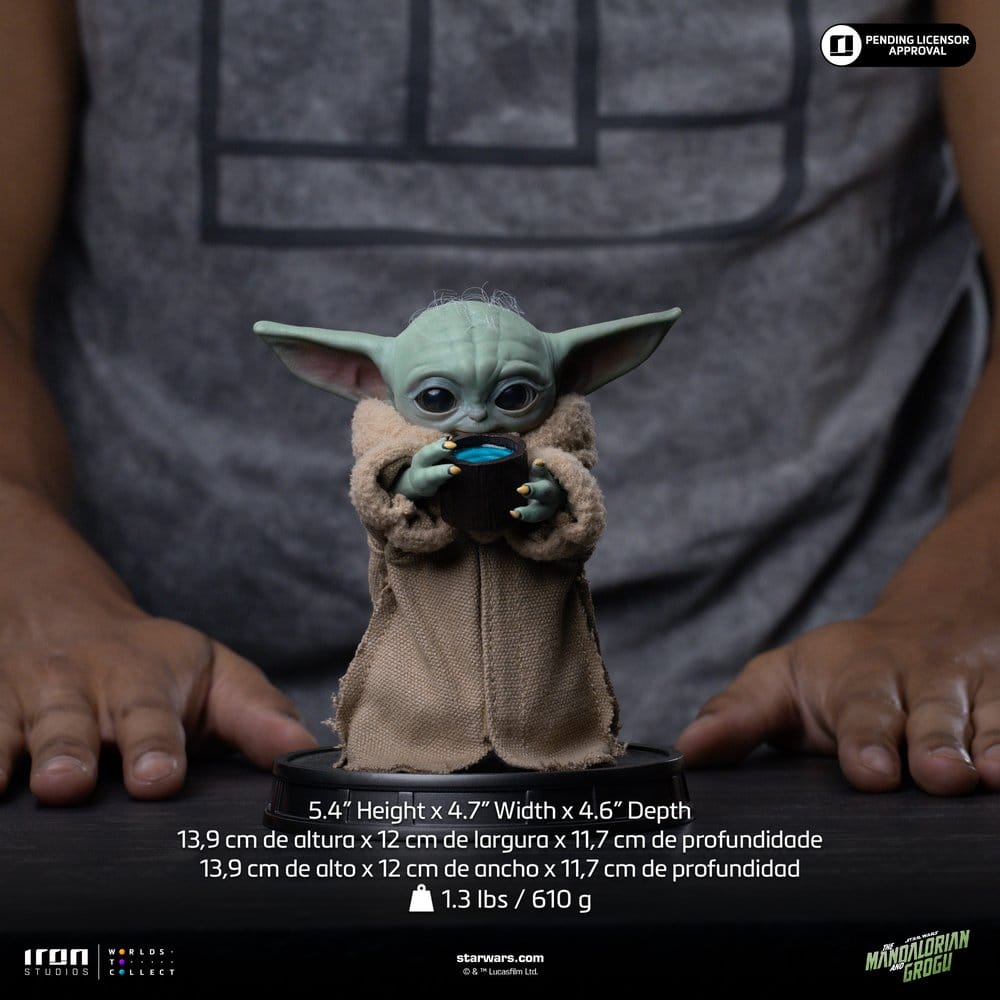 The Mandalorian & Grogu Grogu Collection statuette Grogu Always Hungry