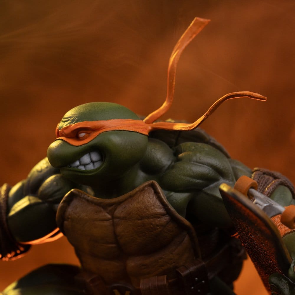 Tortues Ninja statuette 1/10 Art Scale Michelangelo Unleashed 24 cm