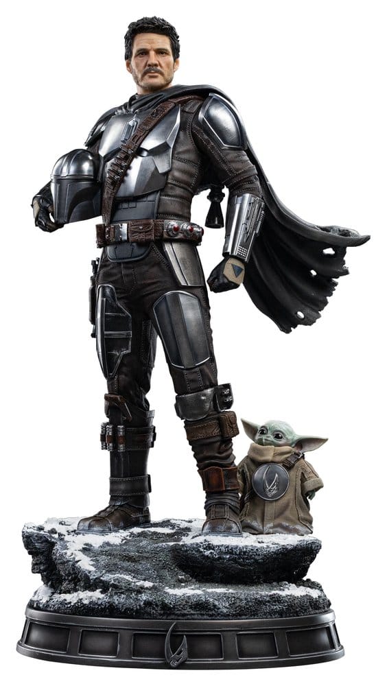 The Mandalorian & Grogu statuette 1/4 Legacy Replica The Mandalorian and Grogu 57 cm
