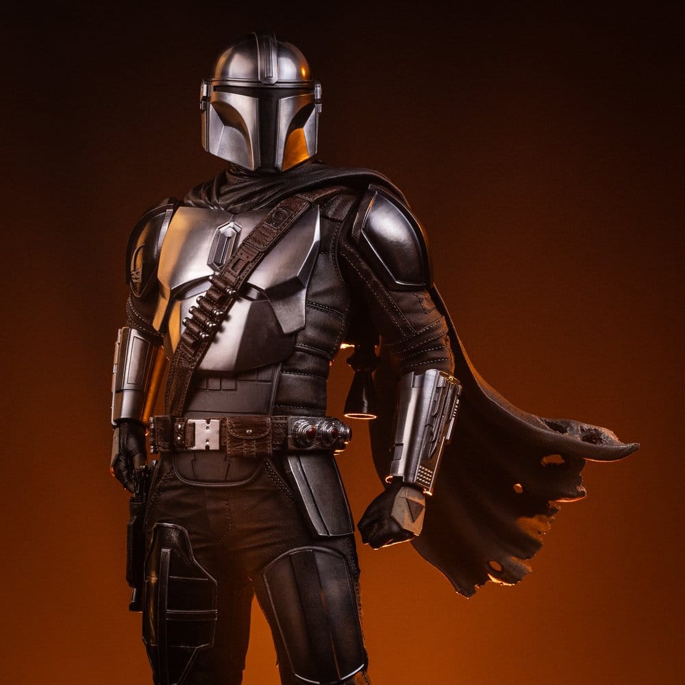 The Mandalorian & Grogu statuette 1/4 Legacy Replica The Mandalorian and Grogu 57 cm