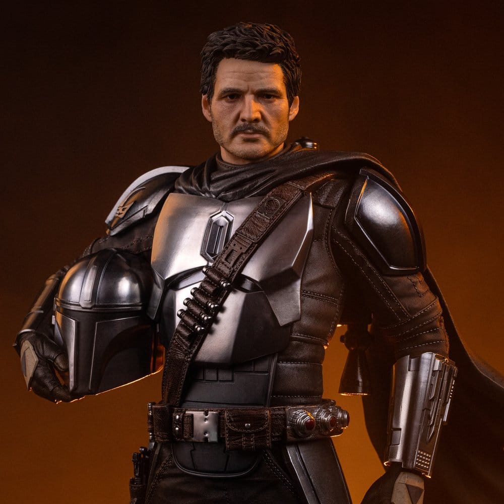The Mandalorian & Grogu statuette 1/4 Legacy Replica The Mandalorian and Grogu 57 cm