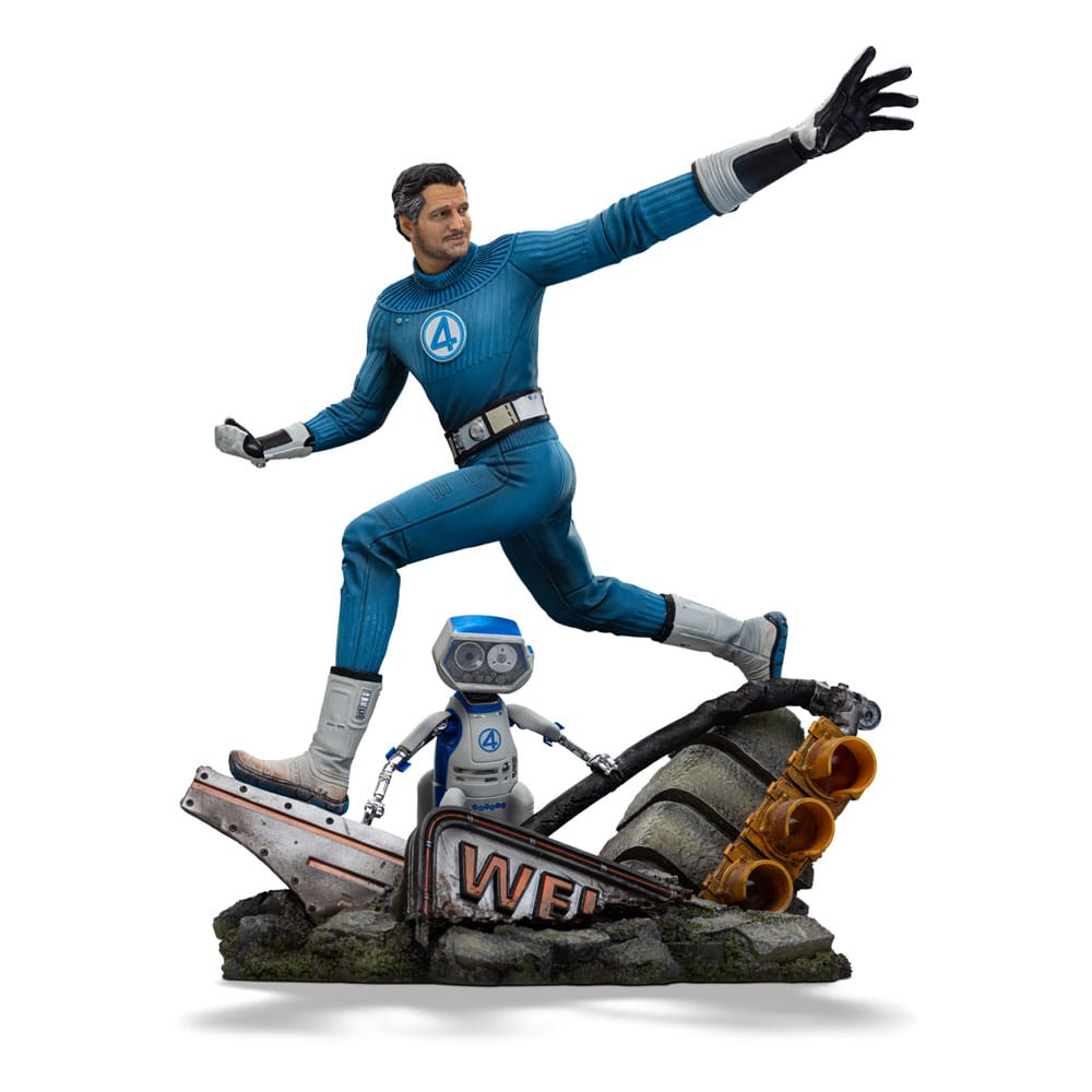 Iron Studios - Art Scale 1/10 - Marvel - The Fantastic Four: First Steps - Mr. Fantastic Statue 26cm