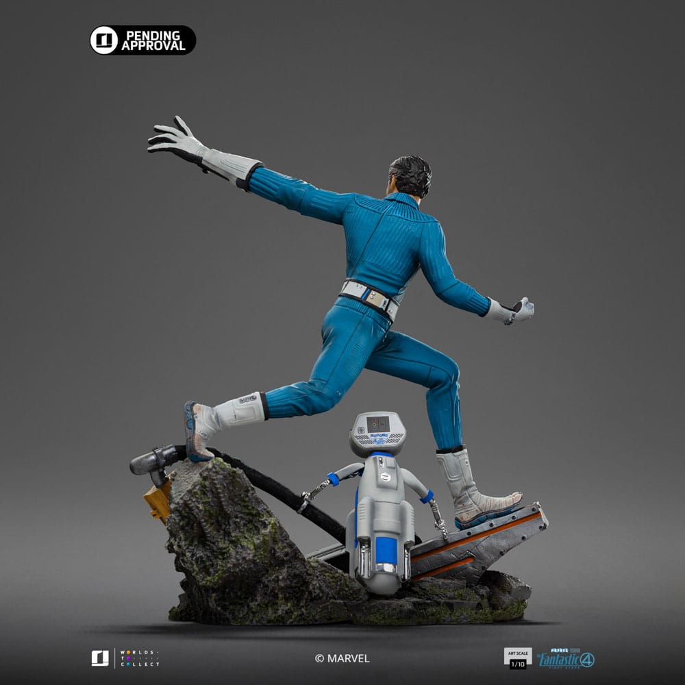 Iron Studios - Art Scale 1/10 - Marvel - The Fantastic Four: First Steps - Mr. Fantastic Statue 26cm