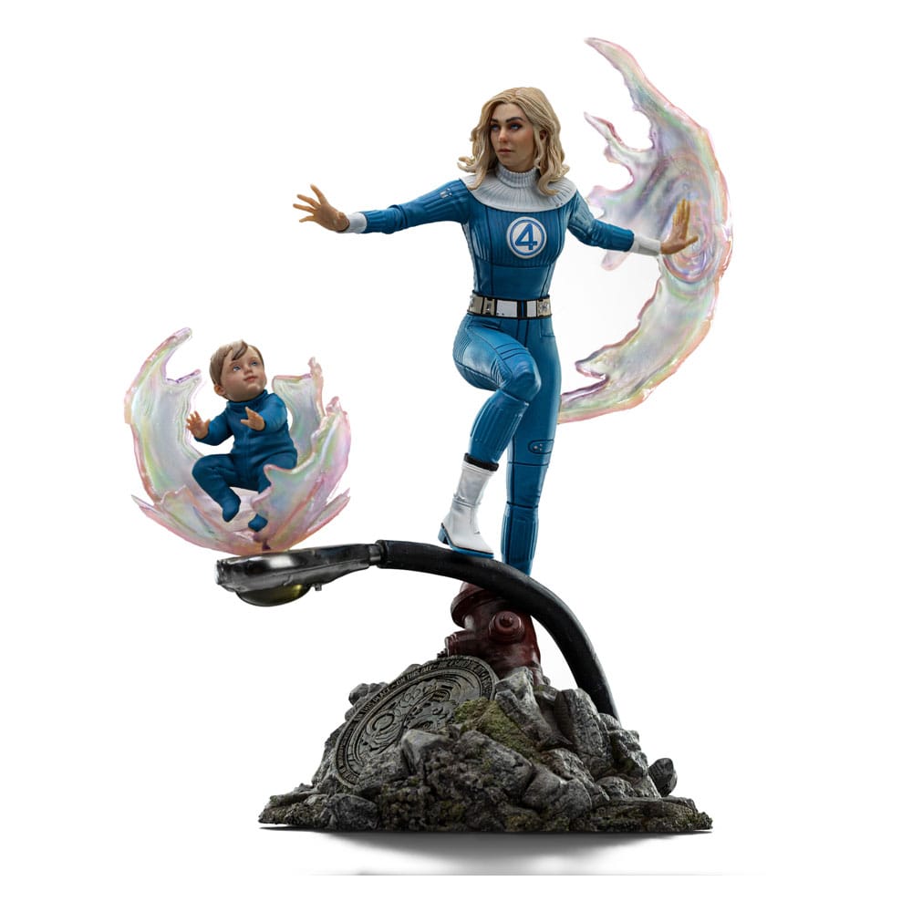 Iron Studios - Art Scale 1/10 - Marvel - The Fantastic Four: First Steps - Invisible Woman Statue 27cm