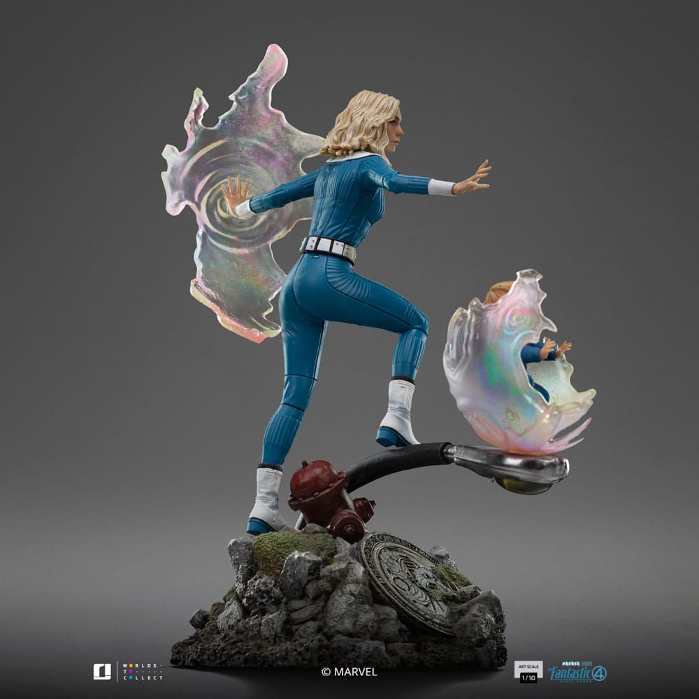 Iron Studios - Art Scale 1/10 - Marvel - The Fantastic Four: First Steps - Invisible Woman Statue 27cm