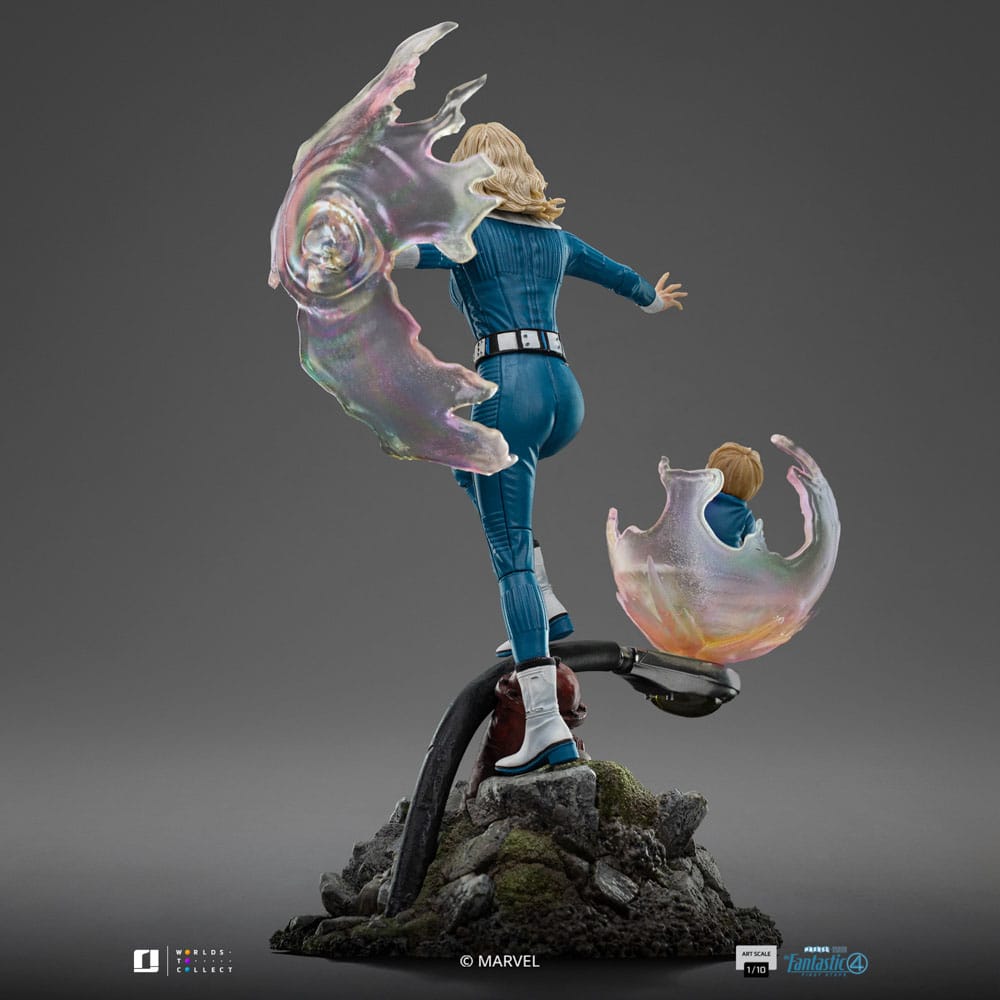 Iron Studios - Art Scale 1/10 - Marvel - The Fantastic Four: First Steps - Invisible Woman Statue 27cm