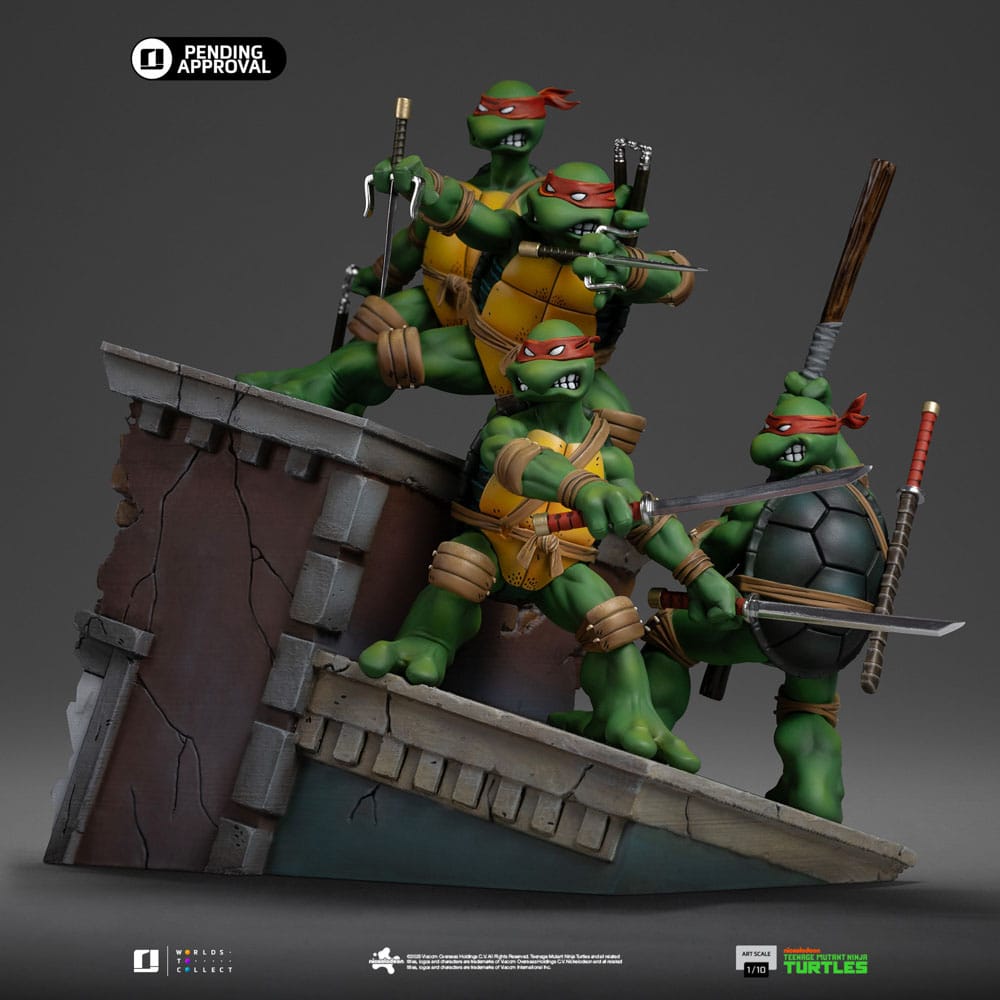 Teenage Mutant Ninja Turtles statuette 1/10 Art Scale Teenage Mutant Ninja Turtles Kevin Eastman Version 24 cm