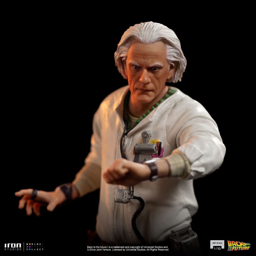 Retour vers le Futur Statuette 1/10 Art Scale Doc Brown 22 cm
