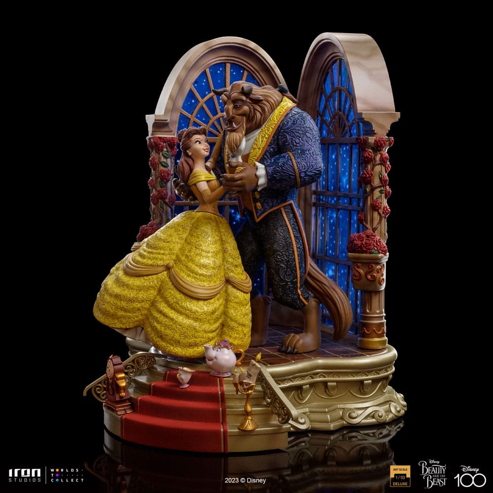 Disney statuette Art Scale Deluxe 1/10 Beauty and the Beast 29 cm