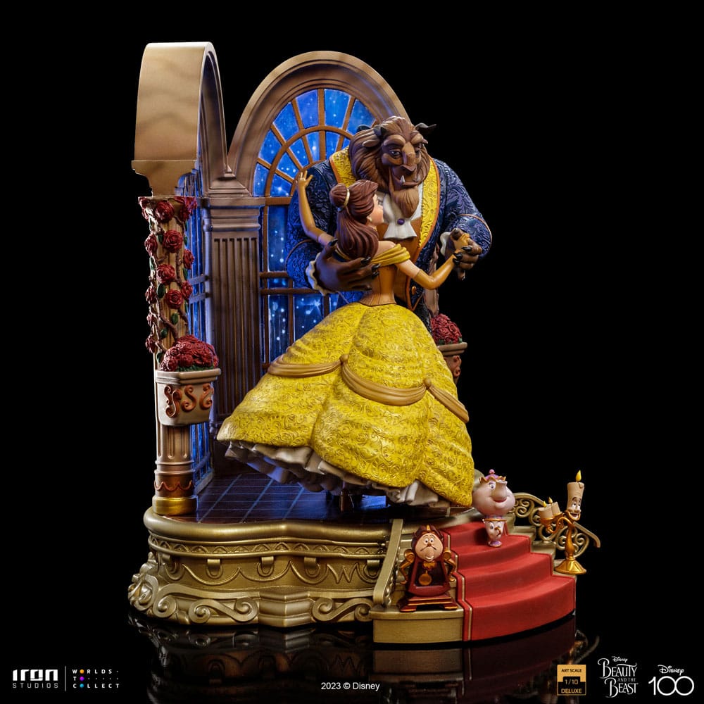 Disney statuette Art Scale Deluxe 1/10 Beauty and the Beast 29 cm